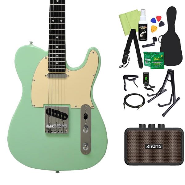 新品TL-180エレキギター、ミニアンプ付、人気の3色カラー、付属品7点セット♪ Photogenic TL-180 エレキギター初心者14点セット 【充電式ミニアンプ